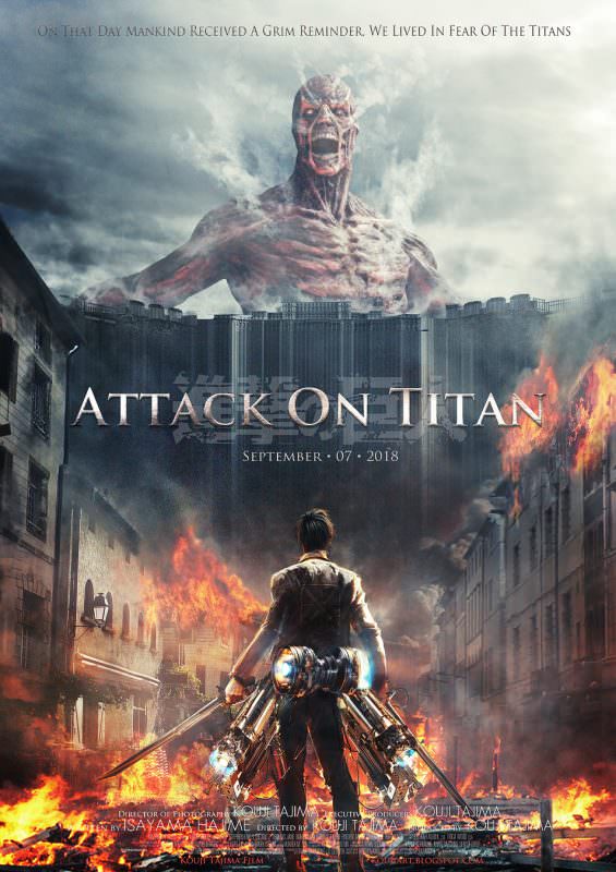Confermati 2 Film Live-Action per L’Attacco dei Giganti