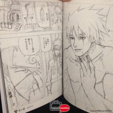 Kakashi smascherato - tavola