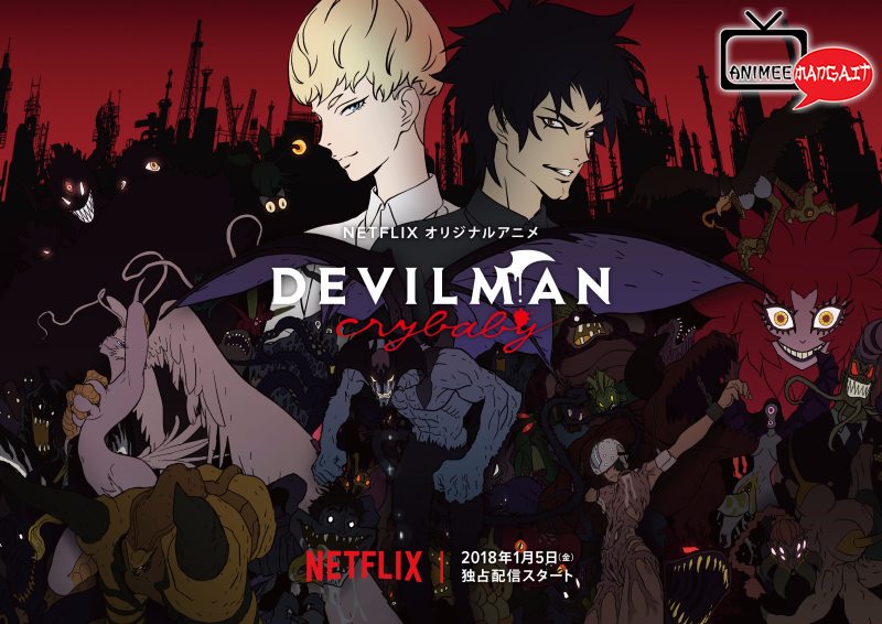 Primo Trailer per DEVILMAN crybaby di Netflix