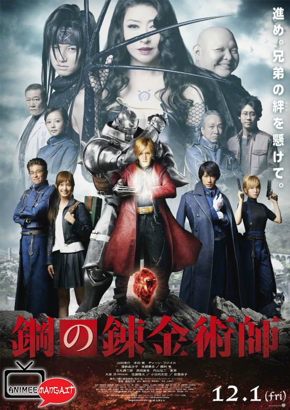 Data internazionale per il Live-Action di Fullmetal Alchemist
