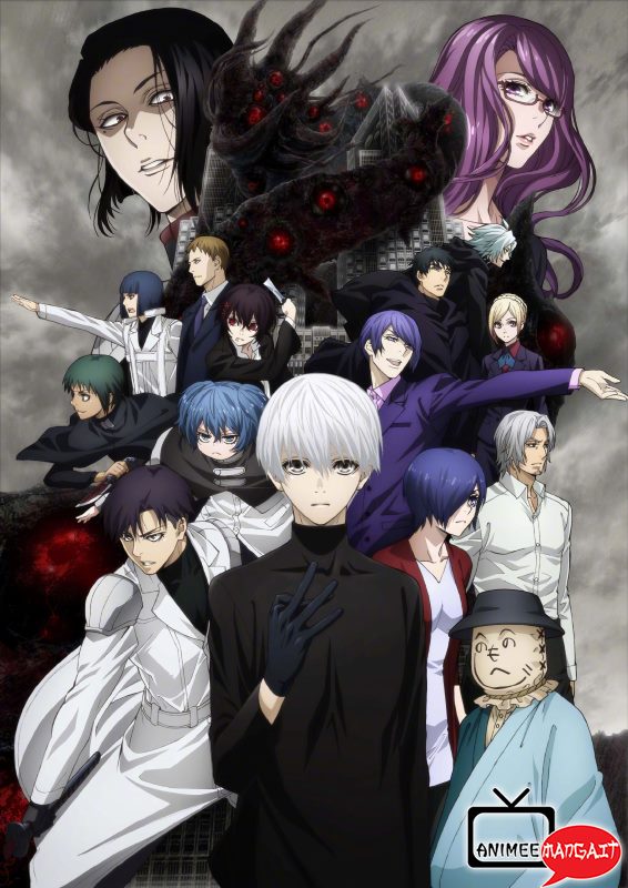 La stagione 2 di Tokyo Ghoul:re avrà 12 episodi