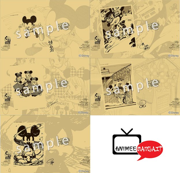 Topolino disegnato da Mangaka di successo