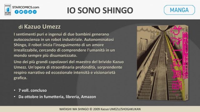 Io sono Shingo - Annuncio Napoli Comicon 2019