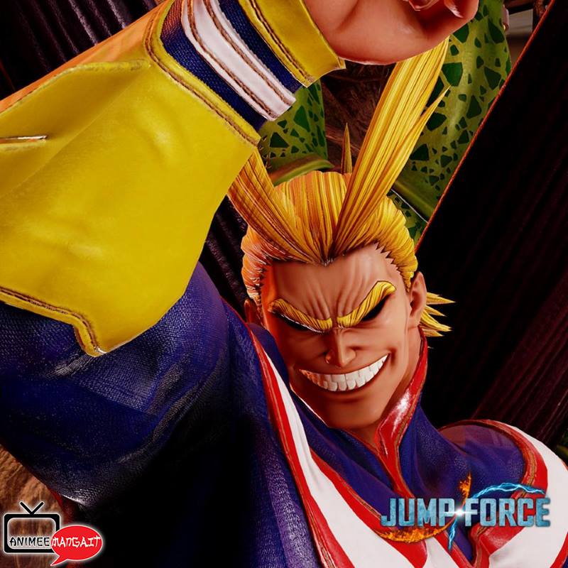 All Might tra i personaggi di Jump Force