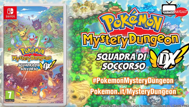 Trailer per Pokémon Mystery Dungeon – Squadra di Soccorso DX