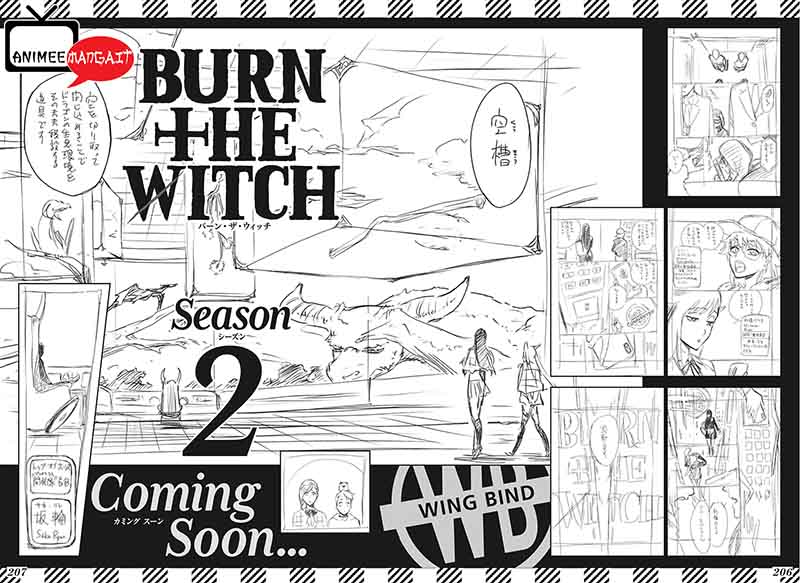 Trailer e Bozze per Burn the Witch!