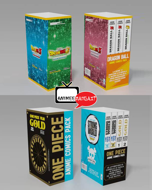 DB e OP Anime Comics Pack
