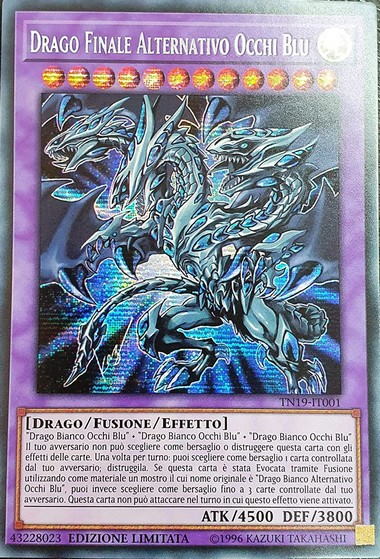 Drago Finale Alternativo Occhi Blu
