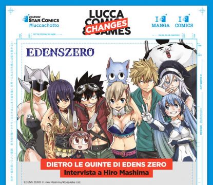 Edens Zero Dietro le Quinte - Lucca ChanGes