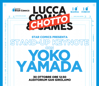 Stand-up Keynote con Yoko Yamada - Lucca ChanGes