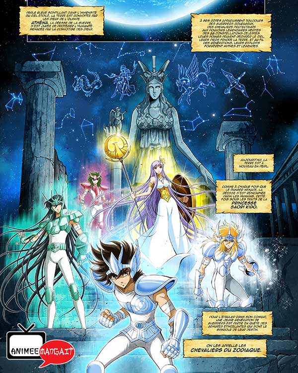 Primi dettagli sui Saint Seiya di Jerome Alquié
