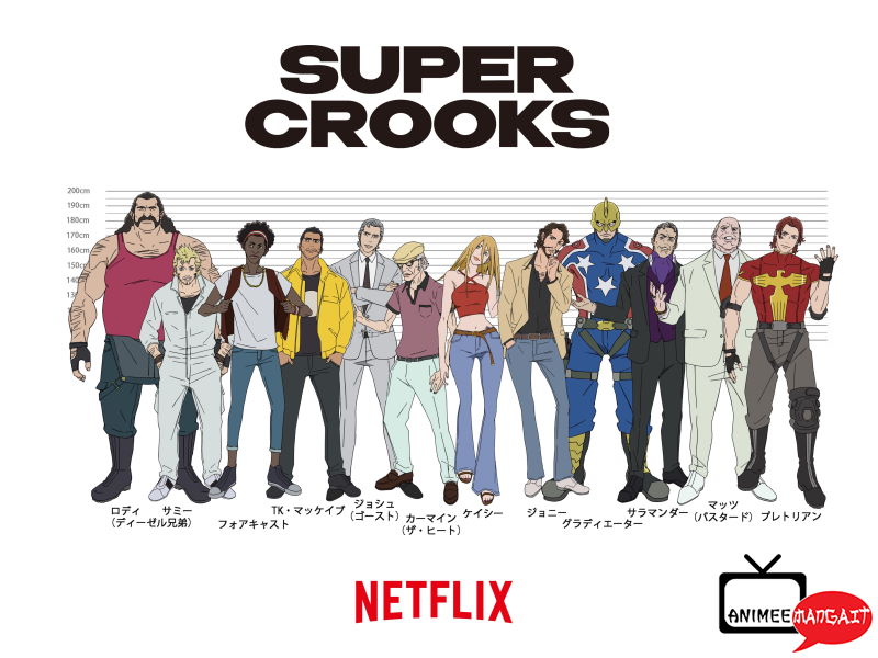 Super Crooks - Anime