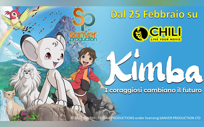I Film di Kimba il leone bianco e Unico l’unicorno su Chili