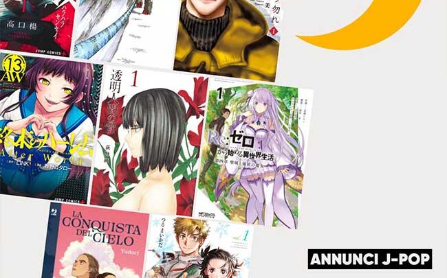 Nuovi annunci per J-POP Manga