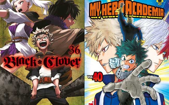 Variant per Black Clover e My Hero Academia