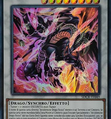 Arcidemone Drago Rossocicatrice