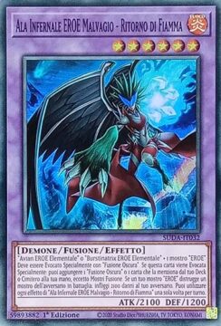 Ala Infernale EROE Malvagio - Ritorno di Fiamma