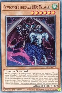 Cavalcatore Infernale EROE Malvagio