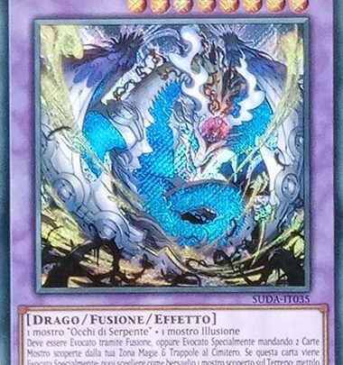 Drago Condannato Occhi di Serpente