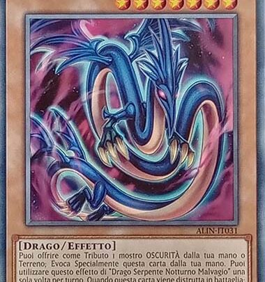 Drago Serpente Notturno Malvagio