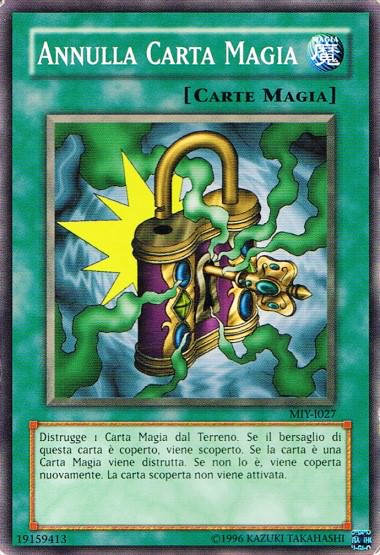 Annulla Carta Magia Annulla Carta Magia