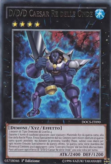 D/D/D Caesar Re Delle Onde