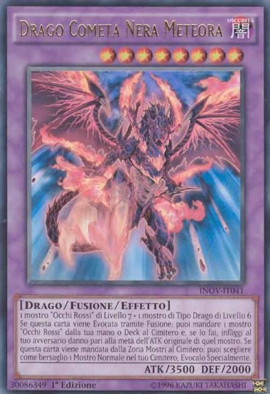 Drago Cometa Nera Meteora