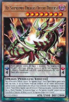 Re Supremo Drago Occhi Diversi