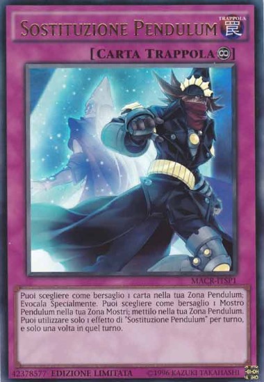Sostituzione Pendulum
